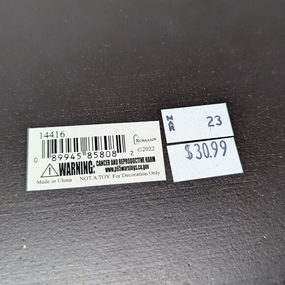 Roman Friends Garden Stepping Stone or Wall Hanging 9" Across NWT - Picture 5 of 11